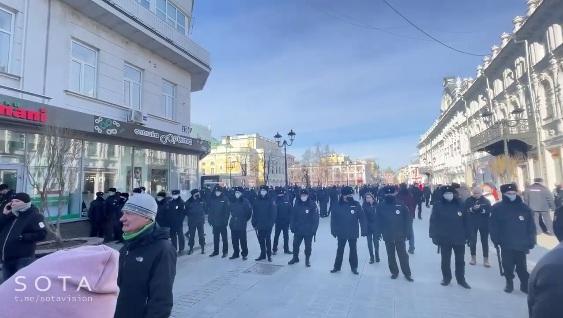В Нижнем Новгороде - десятки задержаний в день...