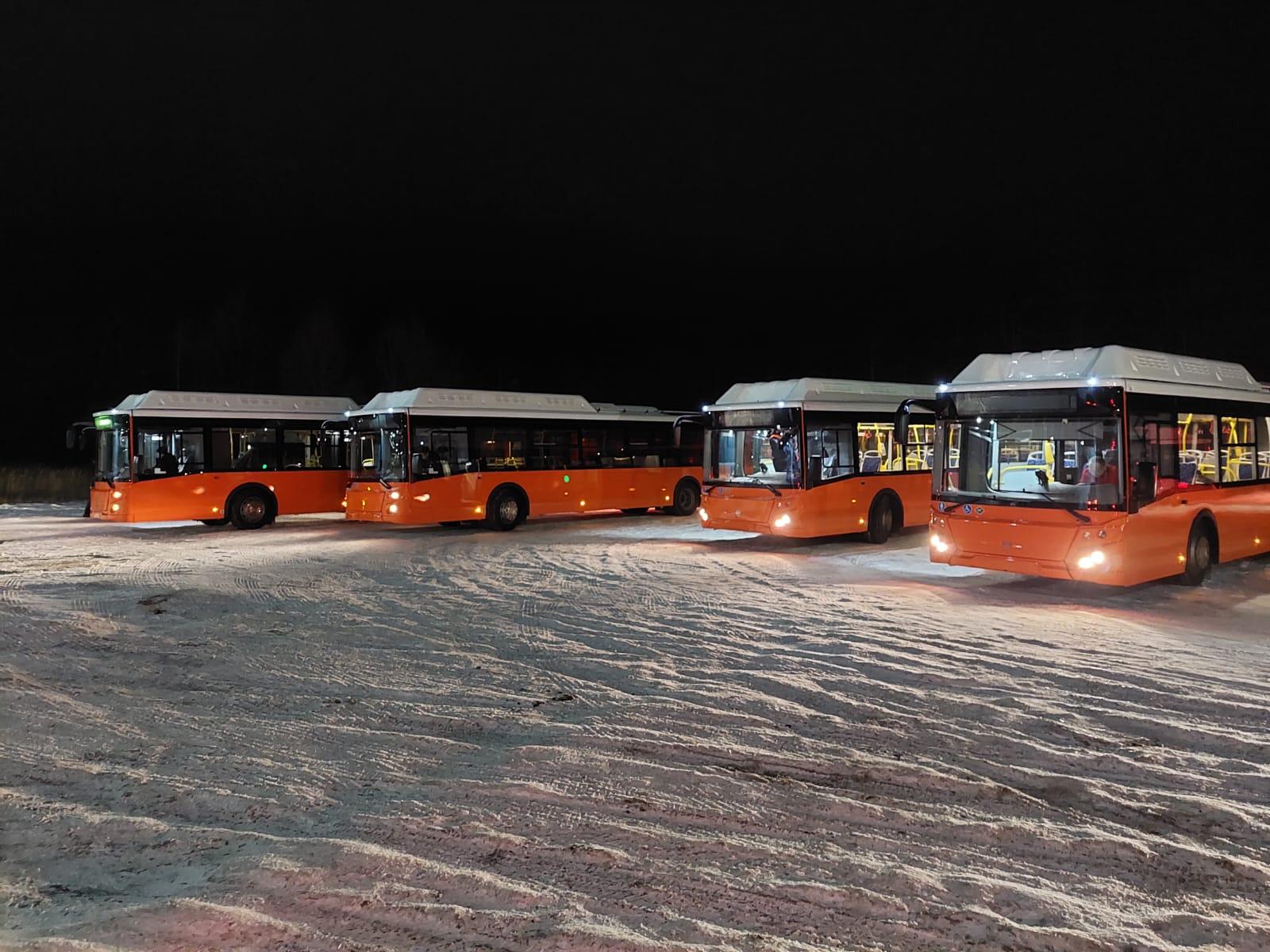 32 новых городских автобуса доставлены в Нижний Новгород