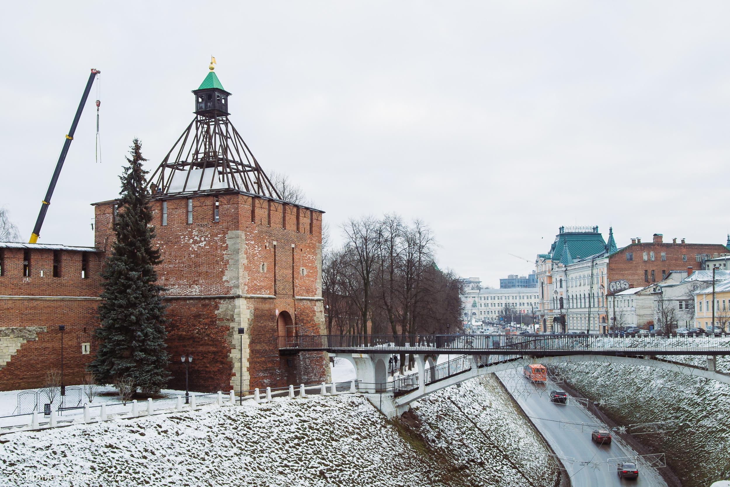 никольская башня нижегородского кремля