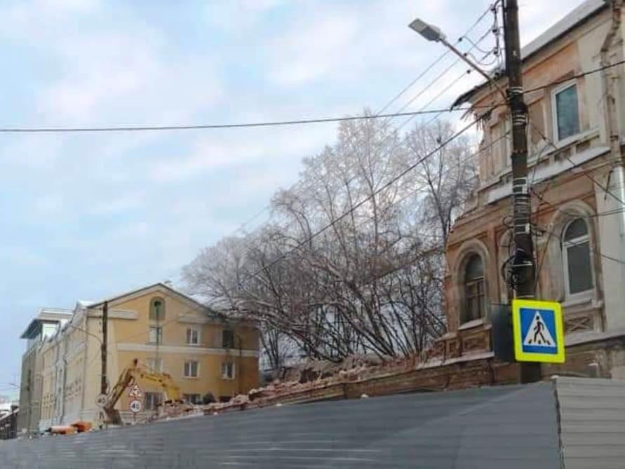 Глеб Никитин поручил изъять участок у владелицы снесенного дома на Черниговской, если особняк не будет восстановлен